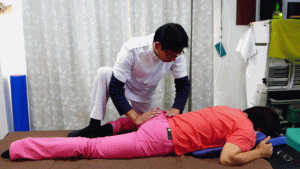 07腰痛整体股関節のインナーマッスルをほぐすポジショナルリリーステクニック